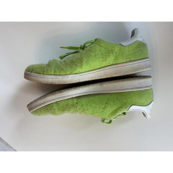 Adidas Green Felt Sneakers Pharrel Williams Size 11 - Picture 4 of 9